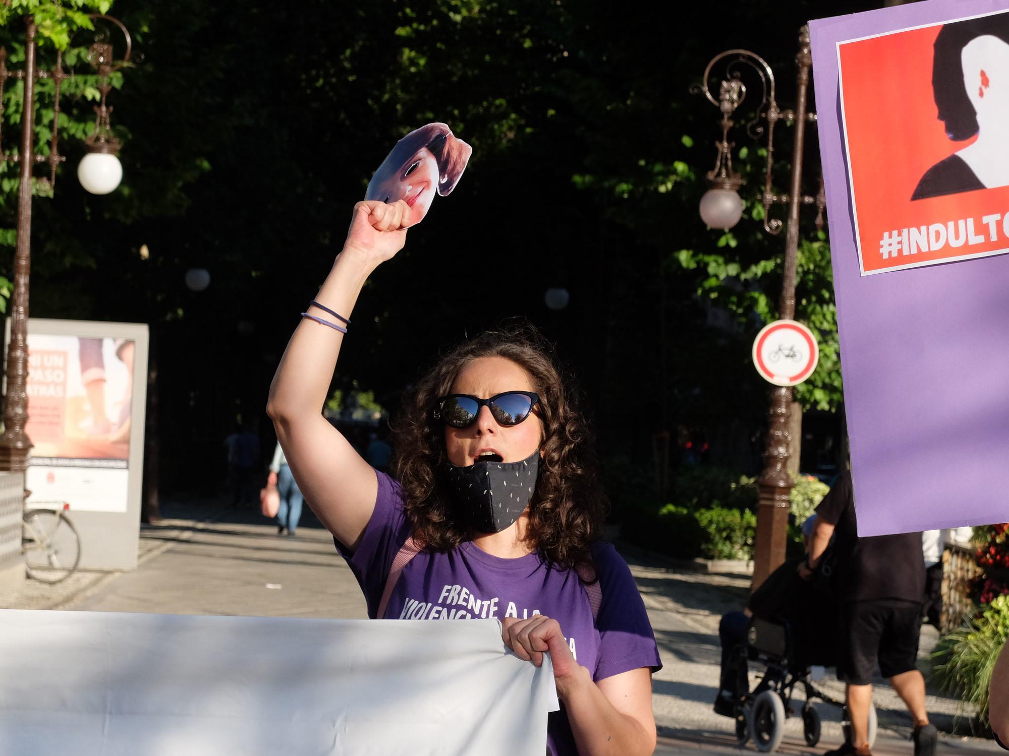 Manifestación por el indulto a Juana Rivas (Granada, 07/06/2021) - 7